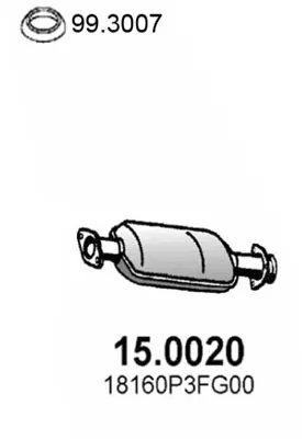 Catalizador Honda CR-V I