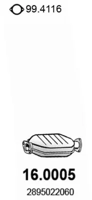 Catalizador Hyundai ACCENT I · Hyundai ACCENT Saloon