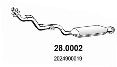 Catalizador Mercedes-Benz C-CLASS · Mercedes-Benz C-CLASS T-Model