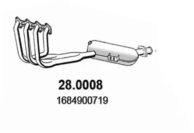 Catalizador Mercedes-Benz A-CLASS