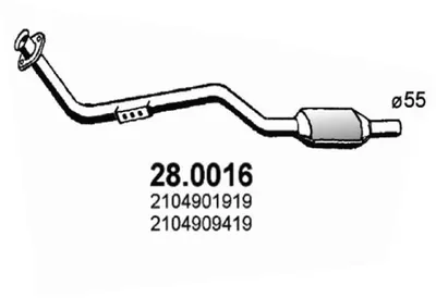Catalizador Mercedes-Benz E-CLASS · Mercedes-Benz E-CLASS T-Model