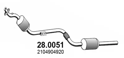 Catalizador Mercedes-Benz E-CLASS · Mercedes-Benz E-CLASS T-Model