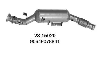 Filtro de partículas Mercedes-Benz SPRINTER 3-t Bus · Mercedes-Benz SPRINTER 3-t Van · Mercedes-Benz SPRINTER 3-t Platform/Chassis