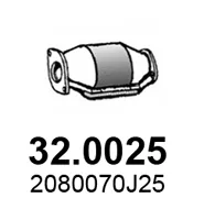 Catalizador Nissan SUNNY III Hatchback · Nissan SUNNY III Liftback · Nissan SUNNY III