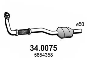 Catalizador Opel ASTRA G Hatchback · Opel ASTRA G Estate · Opel ASTRA G Saloon