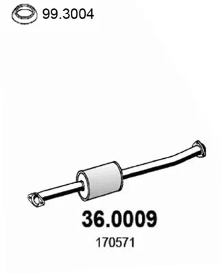 Catalizador ASSO 36.0009
