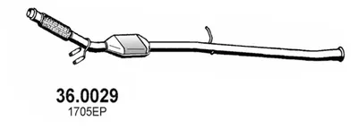 Catalizador Peugeot 206 Hatchback