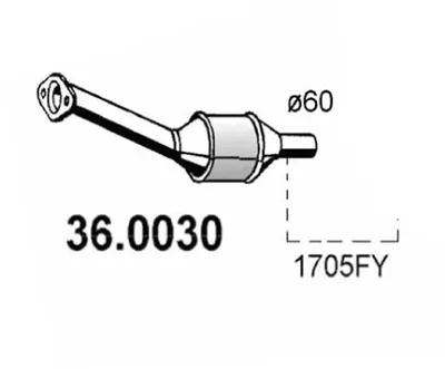 Catalizador Peugeot 206 Hatchback