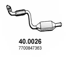 Catalizador Nissan KUBISTAR Van · Renault KANGOO · Renault CLIO II