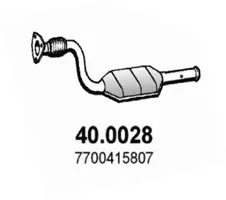 Catalizador Renault KANGOO · Renault CLIO II · Renault KANGOO Express