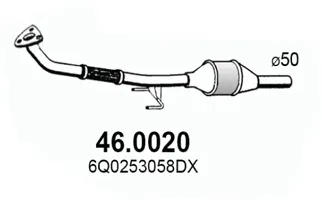 Catalizador Seat IBIZA III · Seat CORDOBA · Skoda FABIA I