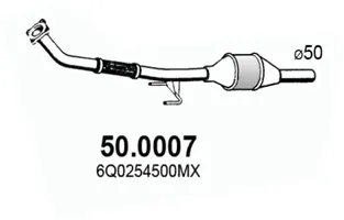 Catalizador Seat IBIZA III · Seat CORDOBA · Skoda FABIA I