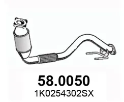 Catalizador Audi A3 · Audi A3 Sportback · Skoda OCTAVIA I