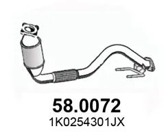 Catalizador Audi A3 · Audi A3 Sportback · Skoda OCTAVIA I