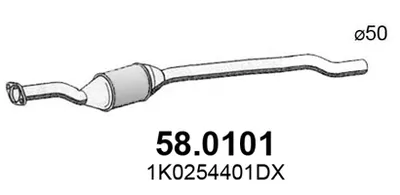 Catalizador Audi A3 · Audi A3 Sportback · Skoda OCTAVIA II