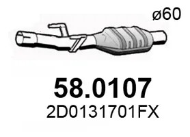 Catalizador Ford GRANADA II · Vw LT 28-35 II Bus · Vw LT 28-46 II Van