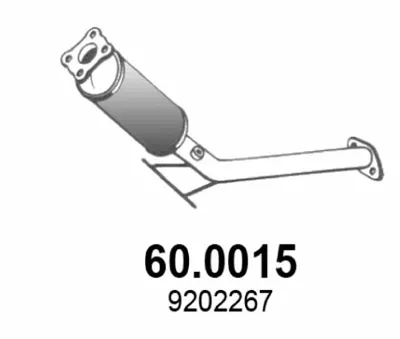 Catalizador Volvo S80 I · Volvo V70 II · Volvo S60 I