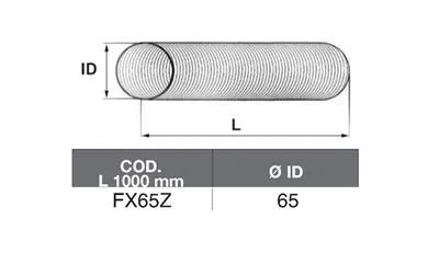 Tubo de escape ASSO FX65Z