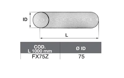 Tubo de escape ASSO FX75Z