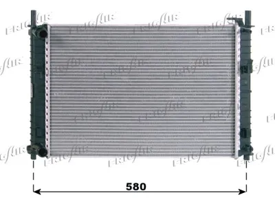 Radiador, refrigeración del motor Ford FIESTA V · Ford FUSION · Mazda 2