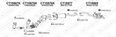 Sistema de gases de escape Fiat ULYSSE