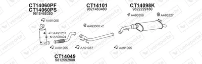Sistema de gases de escape Toyota PROACE Van · Toyota PROACE Bus
