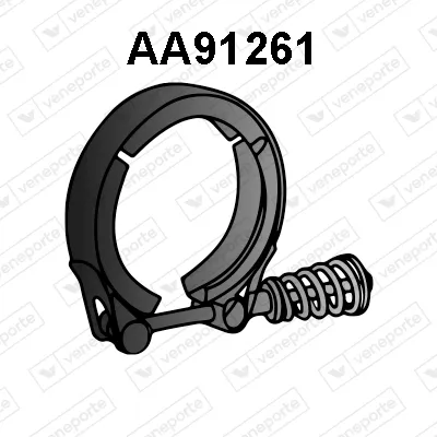 Pieza de fijación, sistema de escape Volvo S40 II · Volvo V50 · Volvo S80 II