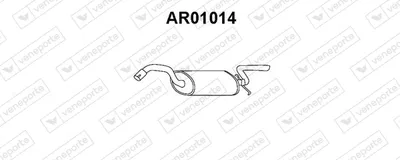 Silenciador posterior Alfa Romeo 33 Sportwagon