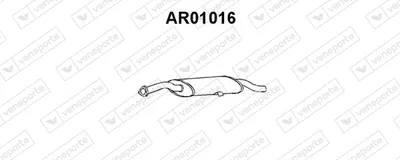 Silenciador posterior Alfa Romeo 164
