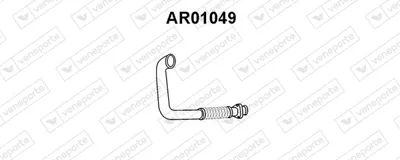 Tubo de escape Alfa Romeo 164