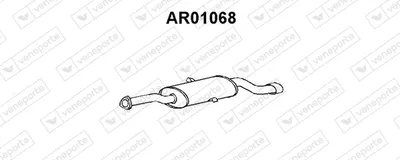 Silenciador posterior Alfa Romeo 164