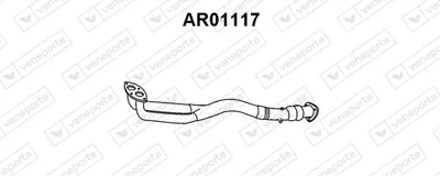 Tubo de escape Alfa Romeo 145 · Alfa Romeo 155 · Alfa Romeo 146