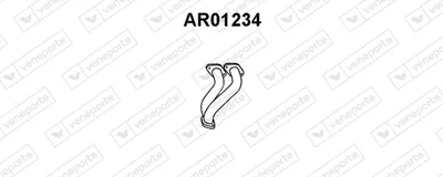 Colector de escape, sistema de escape Alfa Romeo 155 · Alfa Romeo 164