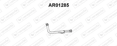 Tubo de escape Alfa Romeo 164