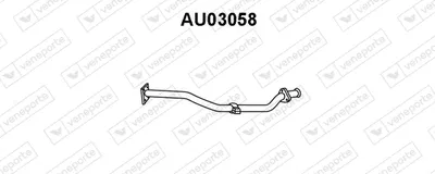 Tubo de escape Audi 80 B2 Saloon · Vw SANTANA