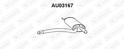 Presilenciador Audi A4 B5 · Audi A4 B5 Avant