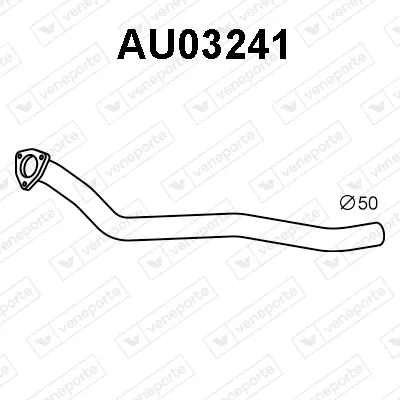 Tubo de escape Audi A4 B6 · Audi A4 B6 Avant