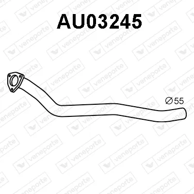 Tubo de escape Audi A4 B6 · Audi A4 B6 Avant
