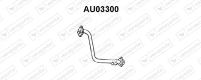 Tubo de escape VENEPORTE AU03300