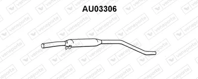 Presilenciador Audi 50 · Vw POLO