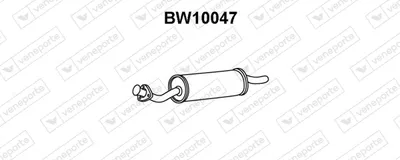 Silenciador posterior Bmw 3