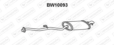 Silenciador posterior Bmw 3 · Bmw 3 Touring