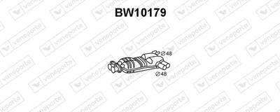 silenciador del medio Bmw 5