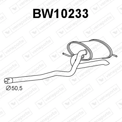 Silenciador posterior Bmw X5