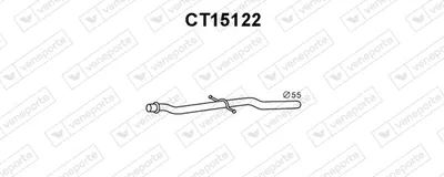 Tubo de escape Citroën C5 I · Citroën C5 I Break