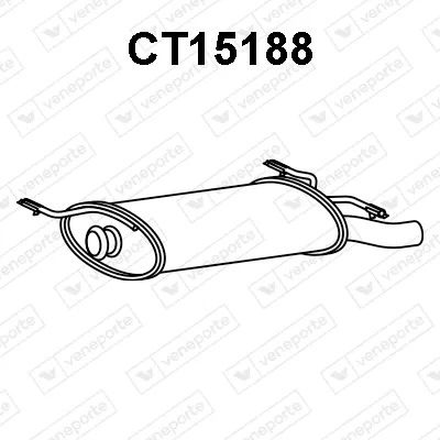 Silenciador posterior Citroën XSARA · Citroën XSARA Coupe