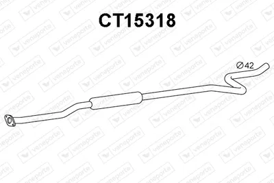 Presilenciador Citroën C3 I · Citroën C3 Pluriel