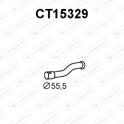 Tubo de escape Citroën C5 I · Citroën C5 I Break