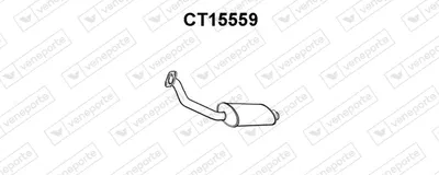 Presilenciador Citroën BERLINGO / BERLINGO FIRST Box Body/MPV · Citroën BERLINGO / BERLINGO FIRST MPV · Peugeot PARTNER Box Body/MPV
