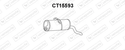 Silenciador posterior Citroën BERLINGO / BERLINGO FIRST Box Body/MPV · Citroën BERLINGO / BERLINGO FIRST MPV · Peugeot PARTNER Box Body/MPV